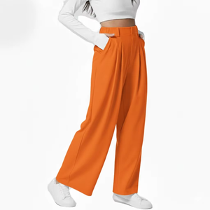 Women Mid <b>Waist</b> Regular Fit Straight Leg Eco-Friendly Breathable Fleece Cozy Lounge <b>Trousers</b> Relaxed Comfort Casual Winter - Product Image 6