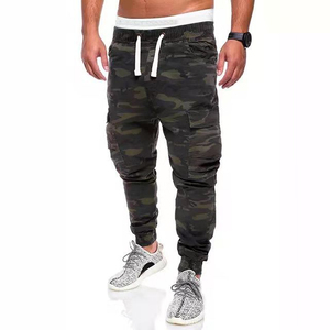 Men's Straight Pattern <b>Canvas</b> Cargo Joggers High Waist Drawstring Closure Lightweight Multiple Pockets Casual Sweatpants Winter - Product Image 4