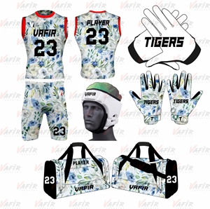 Uniformes de fútbol personalizados de alta calidad 7 en 7 7V7 Uniforme de fútbol sublimado Compresión 7 en 7 7on7 Uniforme - Product Image 6