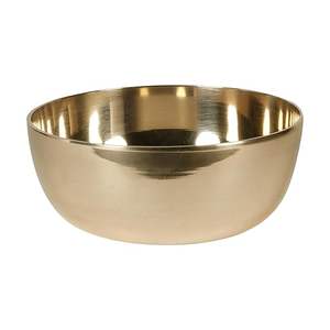 ชามทองเหลือง100% ทำด้วยมืออย่างสวยงาม-เหมาะสำหรับบ้านแบบคลาสสิกสุนทรียภาพ-บริการส่งออกจำนวนมาก - Product Image 3