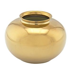 Pot Lota Kalash en laiton traditionnel indien, fait à la main, cadeau porte-bonheur pour les établissements de santé - Décoration d'intérieur Adiba - Product Image 1