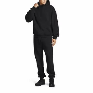 Nouveaux sweats à capuche de couleur unie épaissie pour hommes et femmes d'hiver en gros et personnalisés sweats à capuche de style de rue - Product Image 2