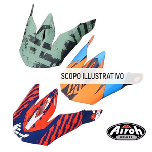 Airoh Per Twist 2.0 Tech Yellow Matt <b>Kit</b> Frontino Motorcycle Helmet Accessory - Product Image 1