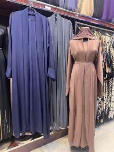 2024 dubaï beaux vêtements islamiques traditionnels noirs pour femmes arabie saoudite Abaya dubaï Abaya vêtements musulmans chiffons du golfe - Product Image 3