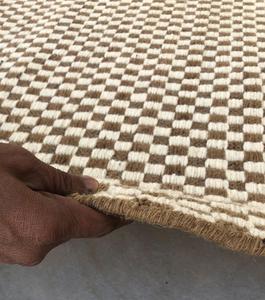 Tapis indien de style moderne tissé à la main Top vente avec un design texturé améliore les intérieurs élégants Prix d'usine Vente directe - Product Image 3