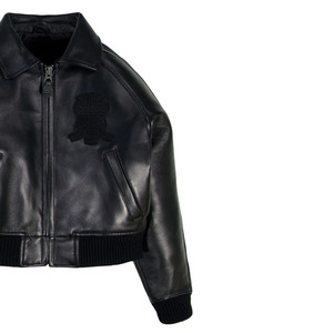 แจ็คเก็ตหนังแท้ Avirex สำหรับผู้หญิง รุ่นพรีเมียม สำหรับฤดูหนาว กันลม กันน้ำ สีพื้น มีทุกขนาด ขายดี - Product Image 2