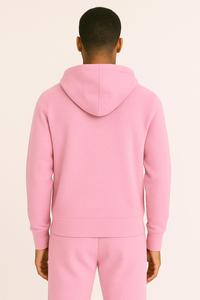 ชุดวอร์มเนื้อผ้าฝ้ายแบบรูดซิปมีฮู้ดสำหรับทั้งชายและหญิงชุดวอร์มทรงแบ็กเก็ตสำหรับฤดูหนาวกำหนดโลโก้ได้เอง500 GSM - Product Image 4