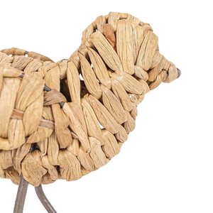 Jacinto de agua decorativo pájaro hecho en Vietnam material ecológico utilizado para decoración del hogar adornos al por mayor - Product Image 2