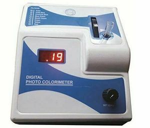 SS Manufacture Digital Colorimeter Photoelectric with 8Imp Optical Glass Filter in 220V - Product Image 1