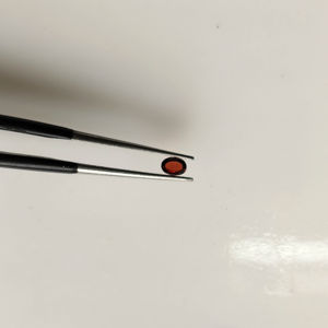 พลอยโกเมนแดงธรรมชาติ 3.5x2.5 มม. ทรงรี แบบหลวม สำหรับทำเครื่องประดับ - Product Image 2