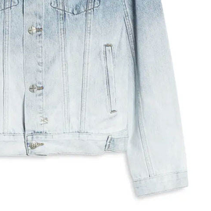 Veste en toile de haute qualité OEM conception personnalisée Vintage lavage col montant fermeture éclair utilisé vestes de travail grande taille hommes veste de créateur - Product Image 4