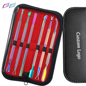 Pousse-cuticules de haute qualité en acier inoxydable multi-usages, éliminateur de peaux mortes, outils de manucure et nail art, marque privée par Bahasa Pro - Product Image 6