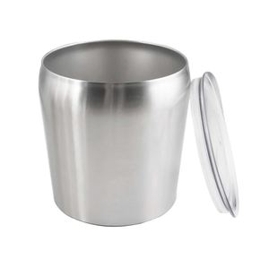 Cubo de hielo de metal martillado vino cerveza botella enfriador Cubo de almacenamiento hogar bar restaurante boda Hotel enfriador hielo bebida bañera - Product Image 4