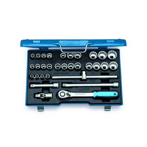 Gedore 1/2'' Socket Set 31-Piece <b>Tool</b> Kit - Product Image 3