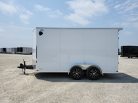 Remorque de transport fermée 2027 US 7X14 / PRO / 84" / LIGHTLID Gallery 2001-3000kg Charge utile