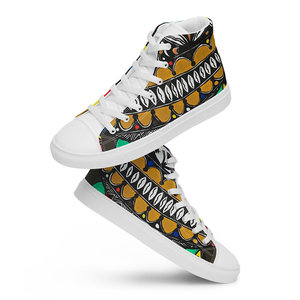 Scarpe da passeggio alte in tela da donna Arugba comode solette in posizione alta per tutte le stagioni-estate autunno inverno - Product Image 2