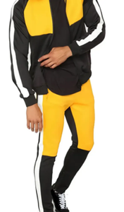 Trending <b>Men</b> Tracksuits With Custom Panel Design <b>Men</b> Two Piece Set Tracksuit Zip Jacket <b>Mens</b> Blank Nylon Tracksuit - Product Image 6