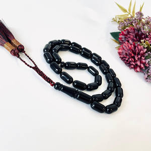 Chapelet islamique en ambre de la Baltique, couleur ambre cerise, Misbaha - Product Image 6