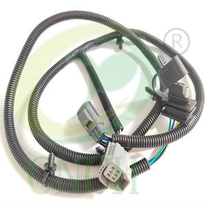 트레일러 히치 배선 하네스 4-웨이 07-17 지프 랭글러 JK 2/4용 - Product Image 1