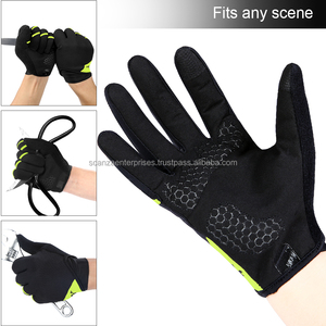 Gants de moto VTT personnalisés à doigts complets, respirants, réfléchissants, antidérapants, chauds en polyester, résistants à l'eau, pour les sports de plein air - Product Image 5