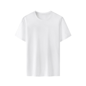 Impression personnalisée Hip Hop sur la taille coupe ample t-shirt graphique uni vente en gros 100% coton t-shirts vierges unisexes à col rond - Product Image 5