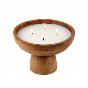 Cuencos de madera hechos a mano de lujo con tapas de calidad superior para la decoración elegante del hogar y la exhibición de velas de Tradebyd - Product Image 3