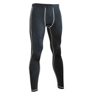 Pantalon de compression pour homme en gros – Collant de course, legging d'entraînement, vêtement de sport respirant et à séchage rapide pour le yoga, la gym et le fitness - Product Image 2