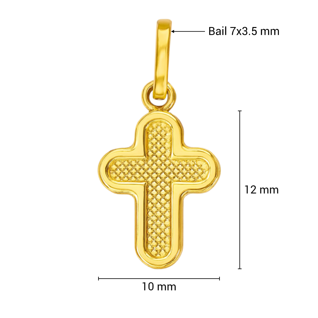 Oro Amarillo 12x10mm