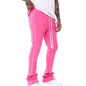 Venta al por mayor ligero desgastado alto sudor traje bordado suelto ajuste algodón carga sudor apilado pantalones de chándal Sudadera con capucha Jogger conjunto - Product Image 6