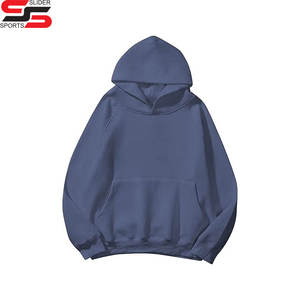 Jersey de invierno de algodón liso con logotipo personalizado para hombre, chándal de 100% algodón para hombre, conjunto de pantalones de chándal y Sudadera con capucha para correr - Product Image 4