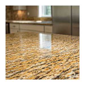 Dalles polies de granit d'or de l'Alaska pour la conception intérieure et extérieure de luxe du fournisseur indien - Product Image 2