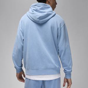 2025 nouveau Design hommes bleu ciel en relief sweat à capuche zippé haute qualité ODM/OEM vente en gros Logo personnalisé impression taille 3XL sweat - Product Image 2