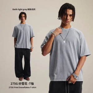 Camisetas de Verano Personalizadas para Hombre 2025, Algodón Poliéster, Impresión Serigráfica, Venta al por Mayor, Marca Privada - Product Image 4