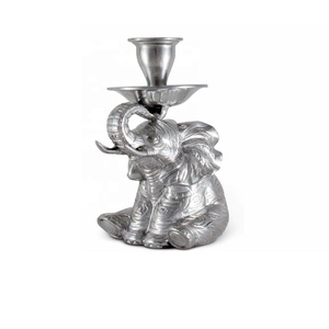 Statue de cerf des marais bâtonnets de bougie en aluminium lourd solide en fonte d'aluminium modernisme bougeoir décoration bougeoir pour la maison - Product Image 6