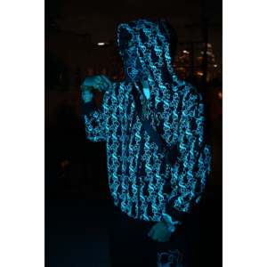 Top en coton tricoté bleu royal V1 Blue Glow - Product Image 6