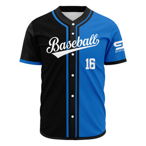 Jersey de Softbol de Impresión 3D de Buena Calidad, Jersey de Béisbol con Impresión Personalizada OEM, Uniforme de Béisbol con MOQ Bajo - Product Image 3
