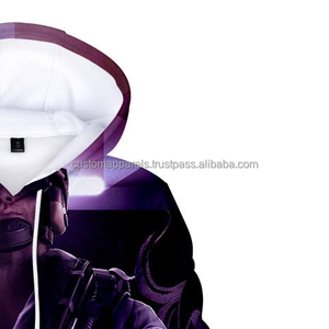 Personnalisable MCAMH-80 Sublimation Hoodies Full Dye Print Pas de frais d'installation Bas quantité minimale de commande Collection Hiver Fabricant ODM - Product Image 4