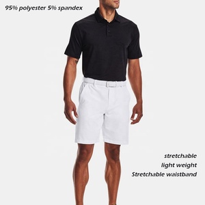 Short de golf en coton écologique de style High Street pour hommes avec logo personnalisé et couleur - Product Image 6