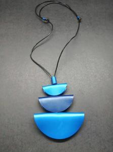 Letest New Arrival Vintage Style Resin Beads Pendent Wedding Bridal <b>Necklace</b> Jewelry Set for Women Direct Factory Price - Product Image 2