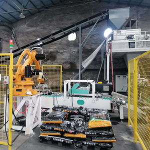 Hoàn toàn tự động <span class=keywords><strong>Robot</strong></span> palletizing dòng hệ thống estun <span class=keywords><strong>palletizer</strong></span> xi măng gạo gỗ viên túi Stacker <span class=keywords><strong>Robot</strong></span> <span class=keywords><strong>palletizer</strong></span> máy - Product Image 5