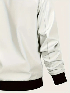 Chaqueta Bomber de alta calidad para hombre Nuevo diseño de moda Mejor precio Chaqueta de tela para hombre - Product Image 2