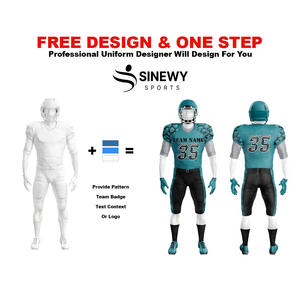 Uniforme de fútbol americano con nombre de equipo hecho a medida de alta calidad, ropa de equipo para hombres, uniformes de camiseta de fútbol americano a la venta - Product Image 2