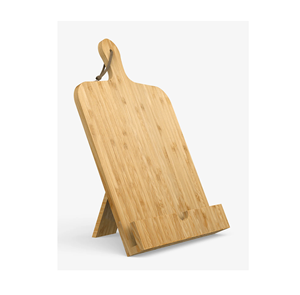 Gỗ <span class=keywords><strong>Cookbook</strong></span> đứng công thức giữ Cuốn sách với gỗ nâu cắt Board thiết kế <span class=keywords><strong>Cookbook</strong></span> chủ cho <span class=keywords><strong>Countertop</strong></span> hiển thị - Product Image 2