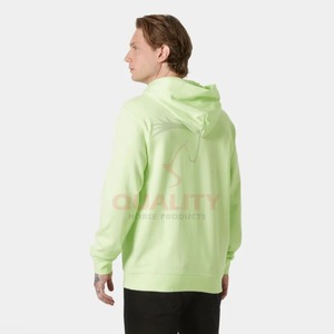 เสื้อฮู้ดดี้ผ้าฝ้ายหนานุ่มสำหรับผู้ชาย ใส่สบาย ระบายอากาศได้ดี สไตล์สตรีท  ขนาดสั่งตัดได้  เสื้อฮู้ดดี้ผู้ชายแบบสวมหัว สั่งทำได้ - Product Image 5