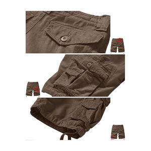 Logo personnalisé pour hommes, haut de gamme multi-poches, haut de gamme, tendance, jeans 100% coton de qualité supérieure - Product Image 6