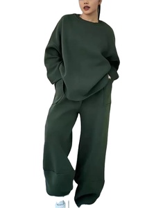 Ensemble 2 pièces pour femmes Ensembles pour femmes Printemps et été 2026 Nouvelle couleur unie Short décontracté à manches courtes Ensemble deux pièces - Product Image 2