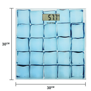 Balance de composition corporelle numérique Venus EPS-1269, capacité de 180 kg, verre trempé de 4 mm, mesure de haute précision, mise en marche/arrêt automatique, batterie - Product Image 2