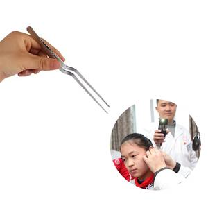 Pinzas de manicura de acero inoxidable de alta calidad, herramienta antiestática profesional para uso comercial y doméstico, 1 ud. - Product Image 2