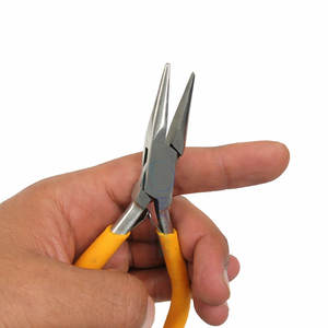 Alicates Profesionales de Punta Larga de Acero Inoxidable, Herramienta para Hacer Joyas, para Doblar Alambre, Hacer Lazos y Trabajos de Precisión - Product Image 5