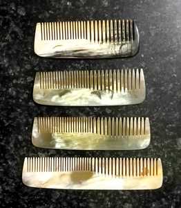 หวีผมฮอร์นเป็นมิตรต่อสิ่งแวดล้อมมีสไตล์สวยงามดีไซน์ล่าสุดสำหรับใช้ในบ้านงานฝีมือจากธรรมชาติ - Product Image 4